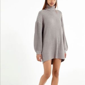 UO Jill Turtleneck Sweater Dress